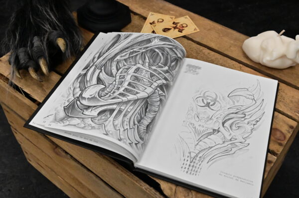 SKETCHBOOK - Tattoo sketchbook 2 par Dimitri HK - La Boutique du Tatoueur