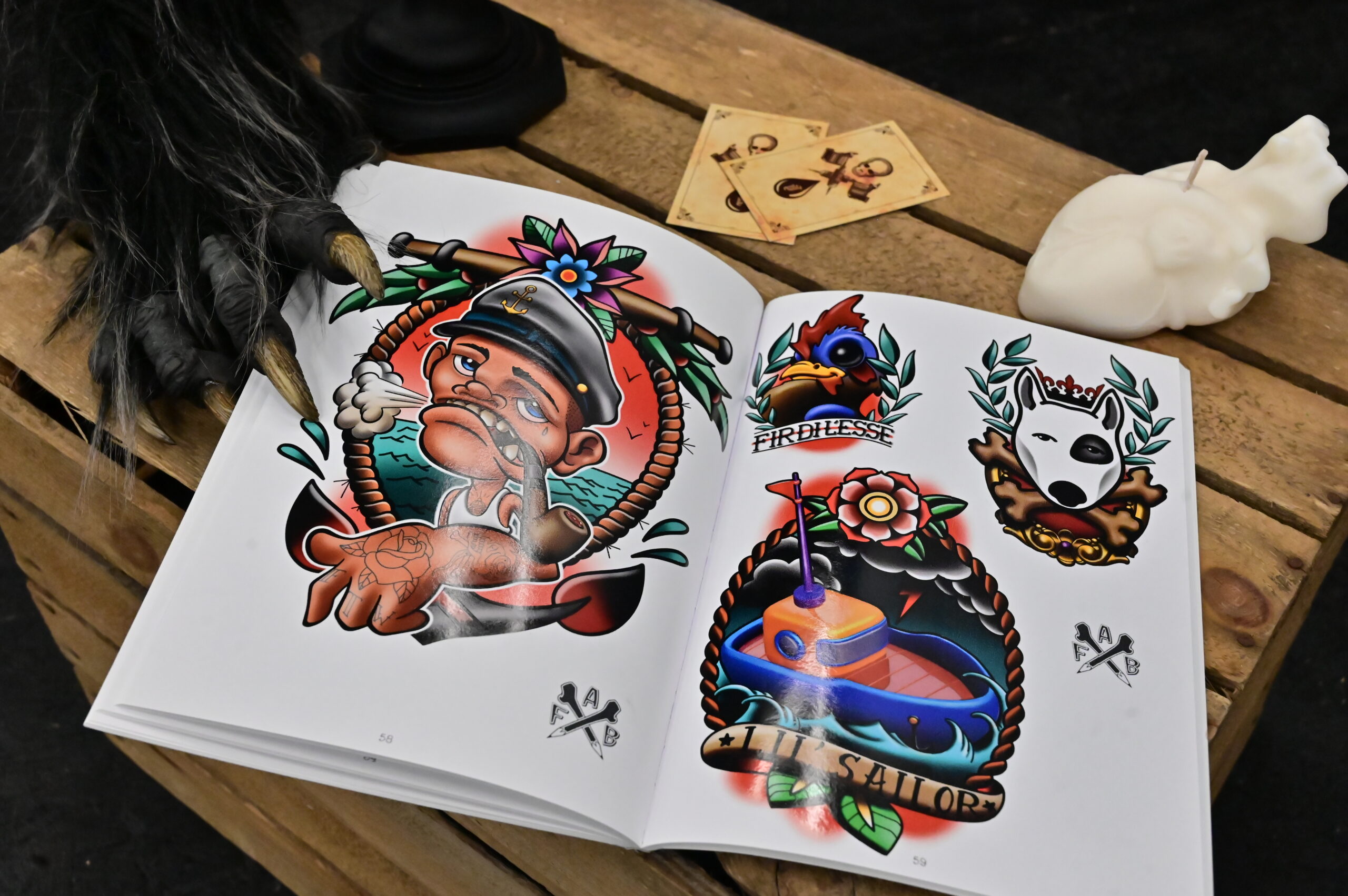 SKETCHBOOK - Tattoo sketchbook 2 par Dimitri HK - La Boutique du Tatoueur