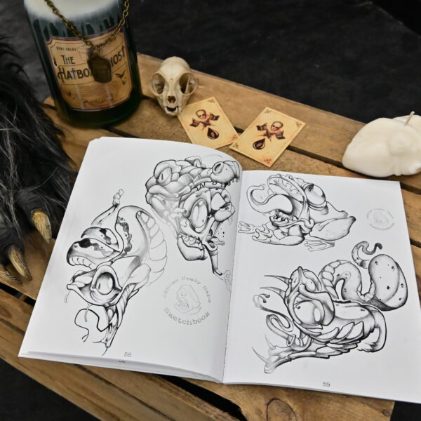 Tattoo Sketch Notebook: Tattoo Sketchbook for Tattoo Artists | Art Sketch  Pad for Tattoo Designs Cool