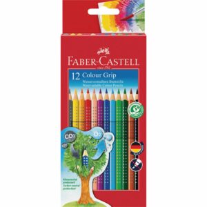 <b>FABER CASTELL</b> - WATERCOLOUR PENCILS (12PCS)