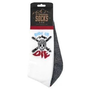 <b>AMERICAN SOCKS</b> - CHAUSSETTES D'HIVER - RIDE OR DIE”