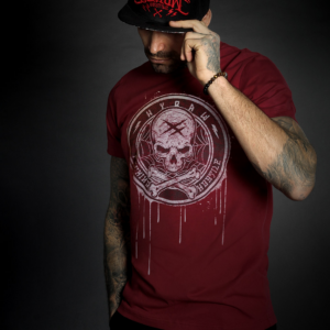 <b>HYRAW</b> - T-SHIRT - RED BLAZON