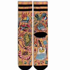 <b>AMERICAN SOCKS</b> - CHAUSSETTES MID-HIGH - WORK SUCKS