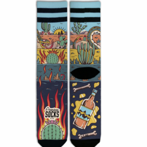 <b>AMERICAN SOCKS</b> - CHAUSSETTES MID-HIGH - RATTLESNAKE