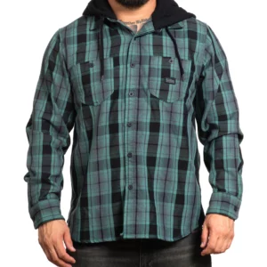 <B>SULLEN</B> - SURCHEMISE À CAPUCHE - DEEP SEA