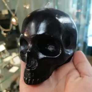 <b>THE BLACKENED TEETH</b> - BOUGIE SKULL DEMIE MACHOIRE