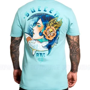 <B>SULLEN</B> – T-SHIRT - SIREN SHARK - BLEU