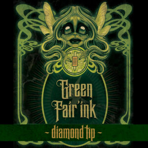 <b>GREEN FAIR'INK®</b> – MANCHONS JETABLES 0,30MM DIAMOND TIP (x20)