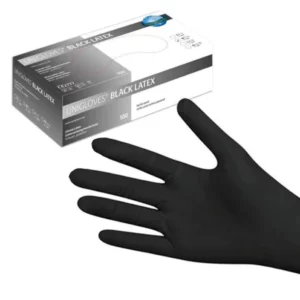 <b>UNIGLOVES</b> - GANTS BLACK LATEX